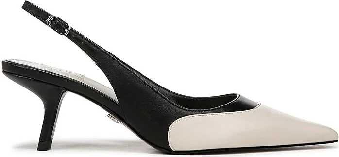 Sam Edelman Bayley High Women's Heels Modern Ivory/Black : 5.5 M, Leather/Rubber - Image 6