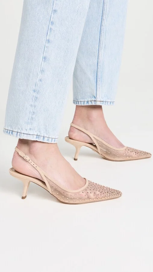 Sam Edelman Bianka Mesh Slingback Pumps - Image 4
