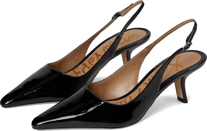 Sam Edelman Bianka Sling Women's Shoes Black : 9.5 M, Synthetic