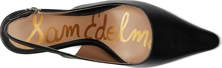 Sam Edelman Bianka Sling Women's Shoes Black Leather : 10 M, Synthetic - Image 2
