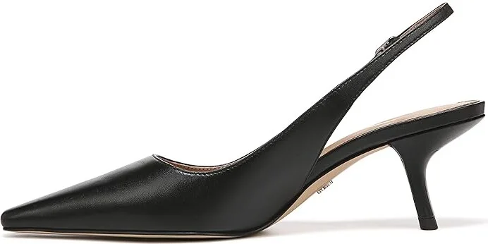 Sam Edelman Bianka Sling Women's Shoes Black Leather : 10 M, Synthetic - Image 6