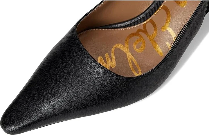 Sam Edelman Bianka Sling Women's Shoes Black Leather : 10 M, Synthetic - Image 7