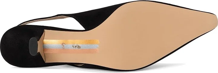 Sam Edelman Bianka Sling Women's Shoes Black Suede : 6.5 W, Synthetic - Image 3