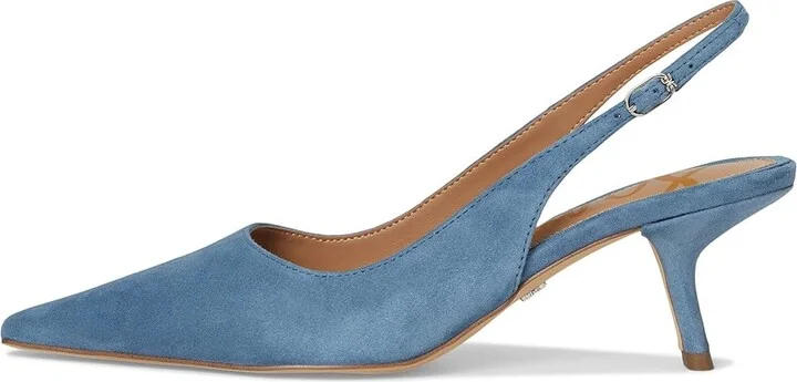 Sam Edelman Bianka Sling Women's Shoes Blue Agate : 8 M, Synthetic - Image 6