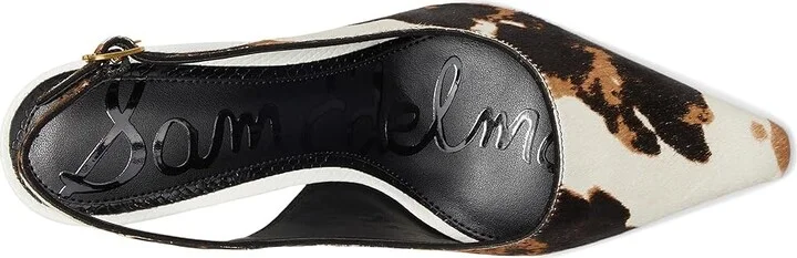 Sam Edelman Bianka Sling Women's Shoes Brown Cow : 9.5 W, Synthetic - Image 2