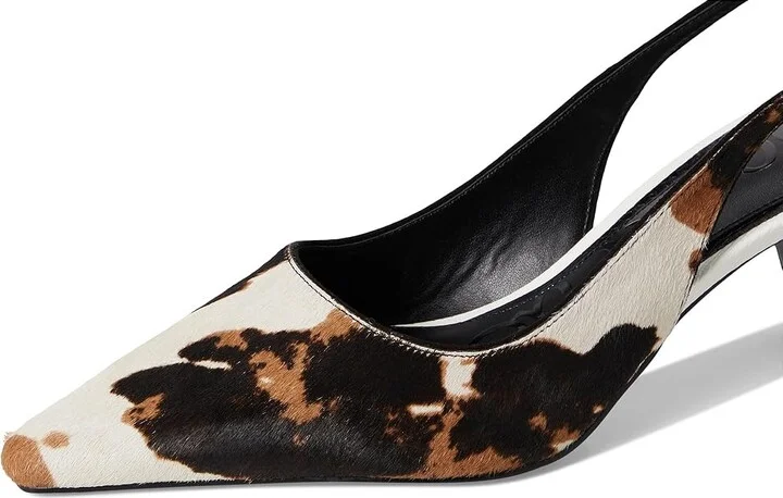 Sam Edelman Bianka Sling Women's Shoes Brown Cow : 9.5 W, Synthetic - Image 7