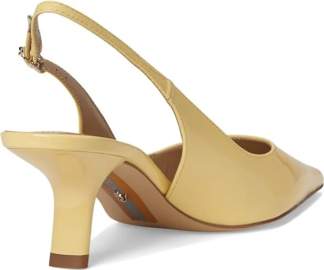 Sam Edelman Bianka Sling Women's Shoes Buttercup : 7.5 M, Synthetic - Image 4