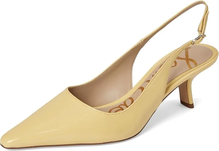 Sam Edelman Bianka Sling Women's Shoes Buttercup : 7.5 M, Synthetic - Image 5