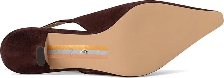 Sam Edelman Bianka Sling Women's Shoes Cafe Noir : 7 W, Synthetic - Image 3