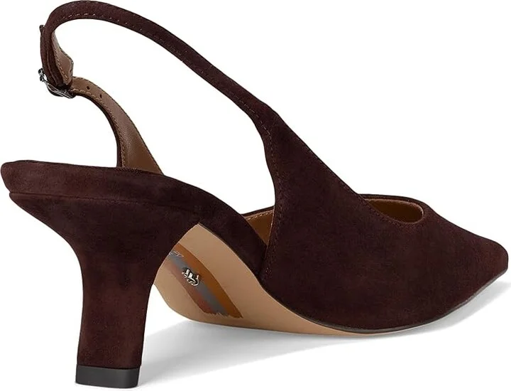 Sam Edelman Bianka Sling Women's Shoes Cafe Noir : 7 W, Synthetic - Image 4