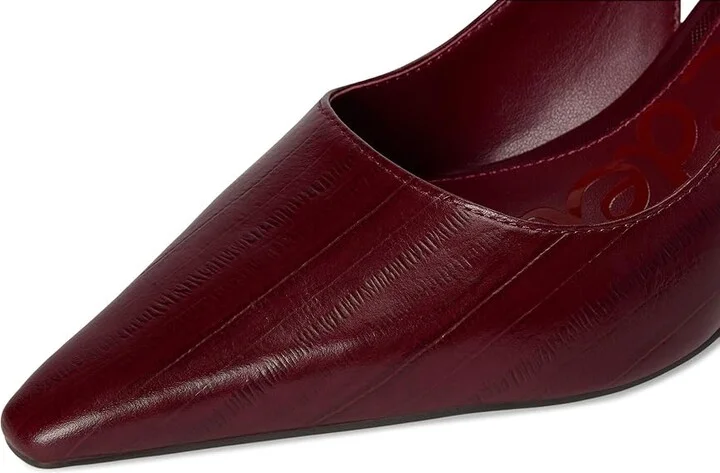 Sam Edelman Bianka Sling Women's Shoes French Merlot : 7.5 M, Synthetic - Image 7