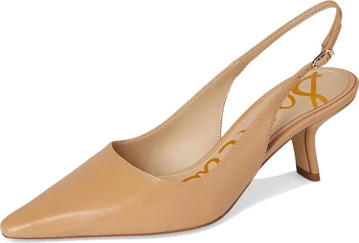 Sam Edelman Bianka Sling Women's Shoes French Sand : 5 M, Synthetic - Image 5