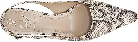 Sam Edelman Bianka Sling Women's Shoes Roccia Python : 9.5 W, Synthetic - Image 2