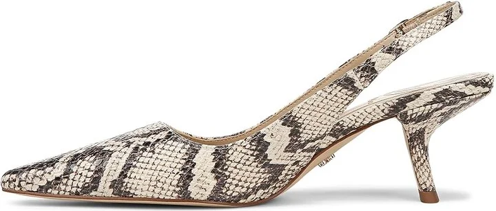 Sam Edelman Bianka Sling Women's Shoes Roccia Python : 9.5 W, Synthetic - Image 6