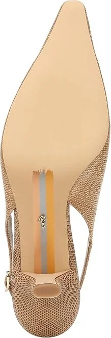 Sam Edelman Bianka Sling Women's Shoes Tan : 10.5 M, Synthetic - Image 3