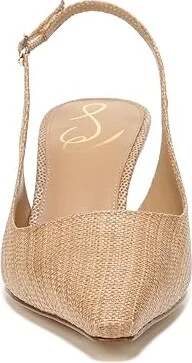 Sam Edelman Bianka Sling Women's Shoes Tan : 10.5 M, Synthetic - Image 4