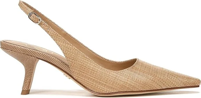 Sam Edelman Bianka Sling Women's Shoes Tan : 10.5 M, Synthetic - Image 6