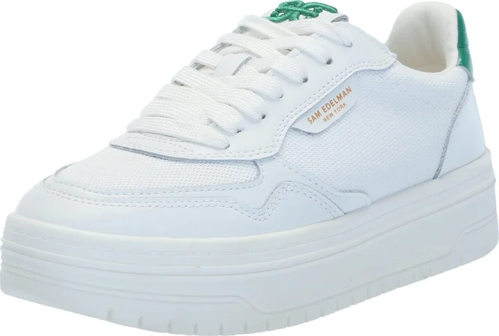 White/Botanical Green