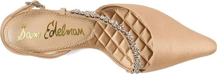 Sam Edelman Bonnie Women's Dress Flat Shoes Ecru : 9 M, Synthetic/Textile - Image 2