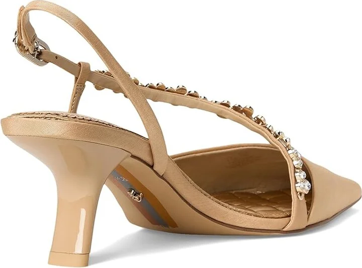 Sam Edelman Bonnie Women's Dress Flat Shoes Ecru : 9 M, Synthetic/Textile - Image 4