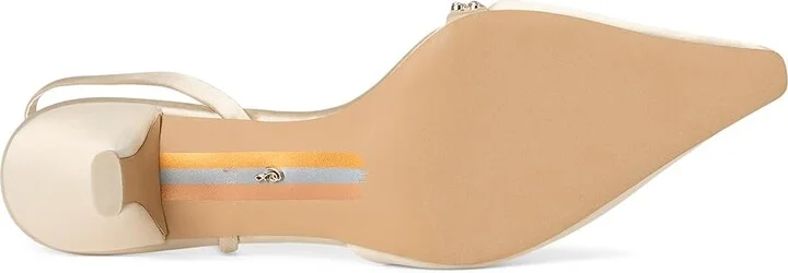 Sam Edelman Bonnie Women's Dress Flat Shoes Modern Ivory : 11 M, Synthetic/Textile - Image 3