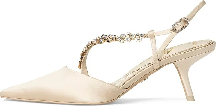 Sam Edelman Bonnie Women's Dress Flat Shoes Modern Ivory : 11 M, Synthetic/Textile - Image 6