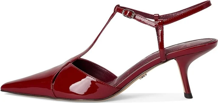 Sam Edelman Briella Women's Shoes Deep Scarlet : 10 M, Faux Leather - Image 6
