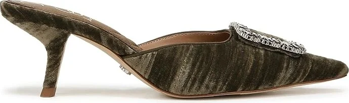 Sam Edelman Brit Glow High Women's Heels Winter Moss Crystal : 8.5 M, Leather/Rubber - Image 6