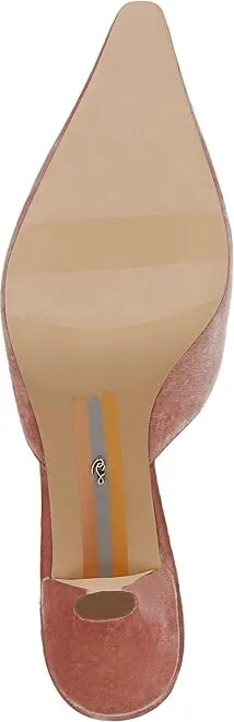 Sam Edelman Brit Glow High Women's Heels Winter Peony Crystal : 6.5 M, Leather/Rubber - Image 3