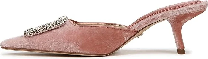 Sam Edelman Brit Glow High Women's Heels Winter Peony Crystal : 6.5 M, Leather/Rubber - Image 5