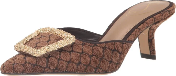 Sam Edelman Brit Mule Brown Multi 5.5 Medium