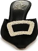 Sam Edelman Brit Women's Shoes Black Suede : 5 M, Leather/Suede - Image 4