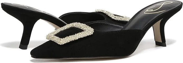 Sam Edelman Brit Women's Shoes Black Suede : 5 M, Leather/Suede