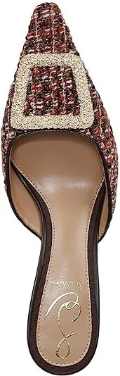 Sam Edelman Brit Women's Shoes Coffee Boucle : 6.5 M, Leather - Image 2