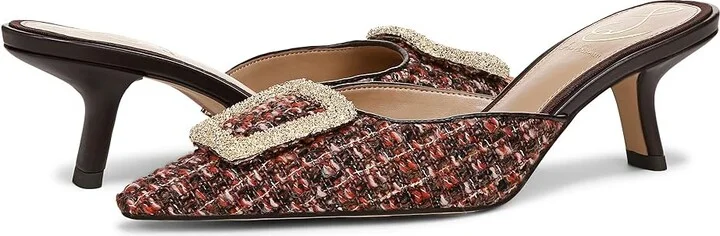 Sam Edelman Brit Women's Shoes Coffee Boucle : 6.5 M, Leather - Image 4