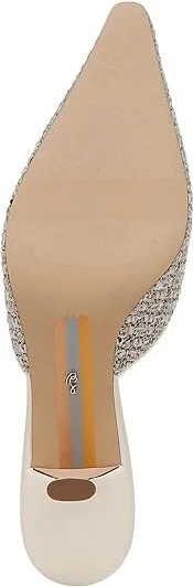 Sam Edelman Brit Women's Shoes Ivory Boucle : 11 M, Leather - Image 3