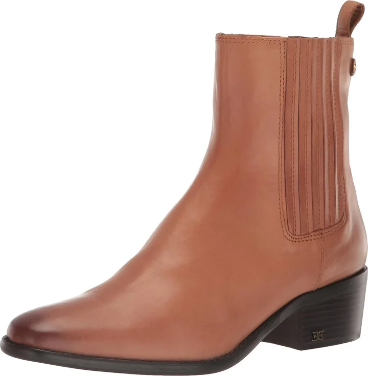 Sam Edelman Bronson Chelsea Boot New Whiskey 6 Medium