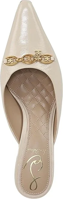 Sam Edelman Brynne High Women's Heels Alpine Ivory : 6 M, Leather - Image 2