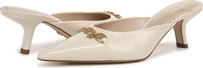 Sam Edelman Brynne High Women's Heels Alpine Ivory : 6 M, Leather - Image 4