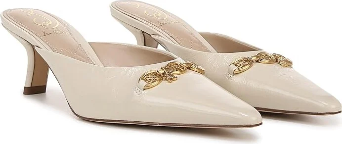 Sam Edelman Brynne High Women's Heels Alpine Ivory : 6 M, Leather