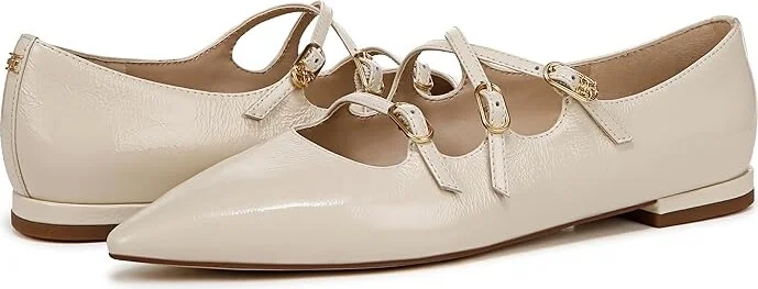 Sam Edelman Cass Women's Flat Shoes Alpine Ivory : 9 M, Leather/Rubber - Image 4