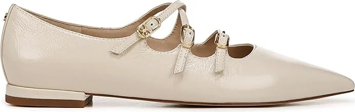 Sam Edelman Cass Women's Flat Shoes Alpine Ivory : 9 M, Leather/Rubber - Image 6