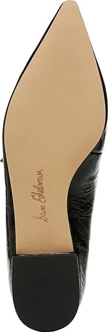 Sam Edelman Cass Women's Flat Shoes Black Leather : 7.5 M, Leather/Rubber - Image 3