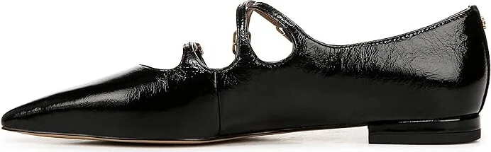 Sam Edelman Cass Women's Flat Shoes Black Leather : 7.5 M, Leather/Rubber - Image 5