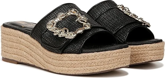 Sam Edelman Celia Women's Shoes Black : 10 M, Textile