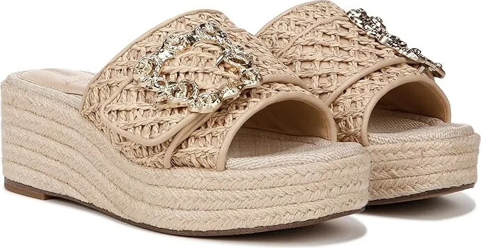 Sam Edelman Celia Women's Shoes Sandshell : 10 M, Textile