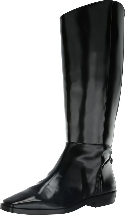 Black Leather Athletic Calf