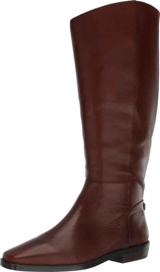 Sam Edelman Cesar Equestrian Boot Burnt Brandy Athletic Calf 8 Medium