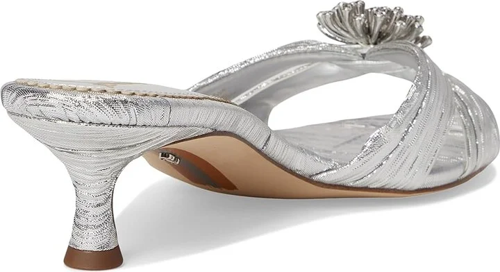 Sam Edelman Cindie Women's Sandals Soft Silver : 7.5 M, Rubber - Image 4