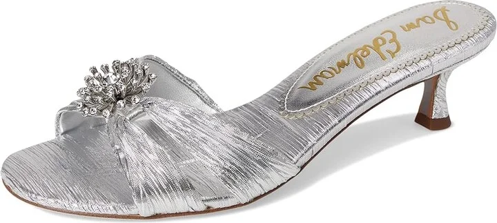 Sam Edelman Cindie Women's Sandals Soft Silver : 7.5 M, Rubber - Image 5